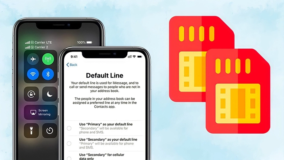 iPhone có 2 SIM vật lý hưởng lợi từ iOS  17